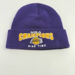 Los Angeles Lakers NBA Champions Beanie Youth 9-Times Champs Hat